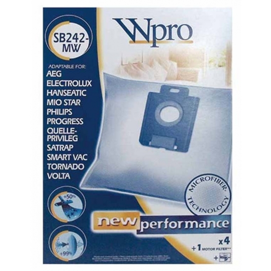 sacs aspirateur microfibre SB242MW aspirateur philips 481281718617