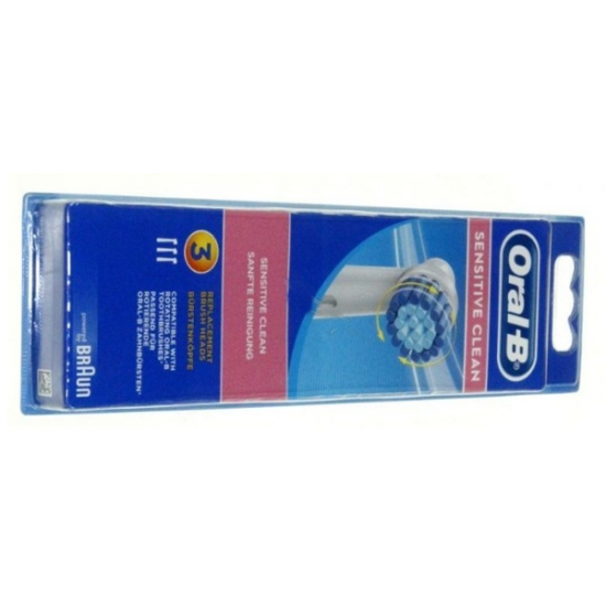 kit de 3 brossettes Sensitive EBS17-3 Oral-B braun 64711707