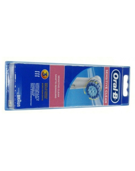 kit de 3 brossettes Sensitive EBS17-3 Oral-B braun 64711707