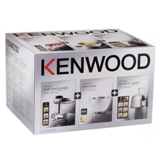 KAM353ME - kit 3 accessoires AT312+KAX950ME+AT340 robot chef kenwood