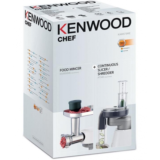 KAM573ME - kit 2 accessoires KAX950ME+AT340 robot chef kenwood