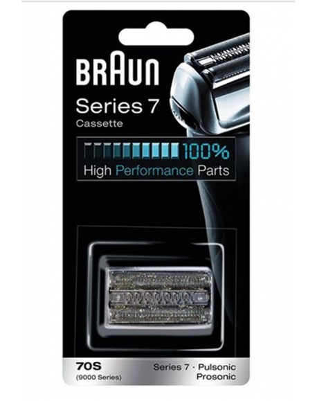 81387979 - tete de rasoir cassette noir 70S rasoir serie 7 braun