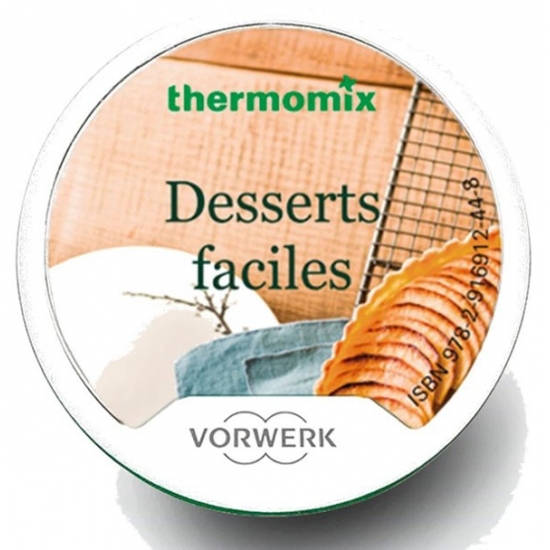 Clef recettes "Desserts Faciles" pour TM5 vorwerk 51193