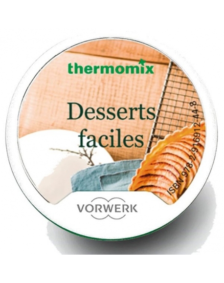 Clef recettes "Desserts Faciles" pour TM5 vorwerk 51193