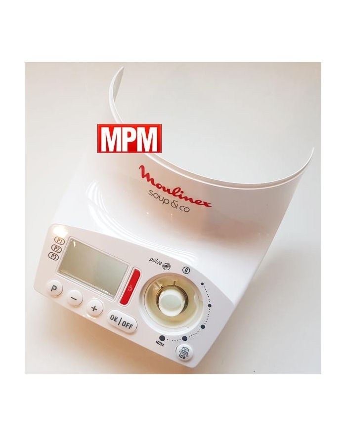 MS-0A08510 - cadran blanc blender soup & co LM904 moulinex