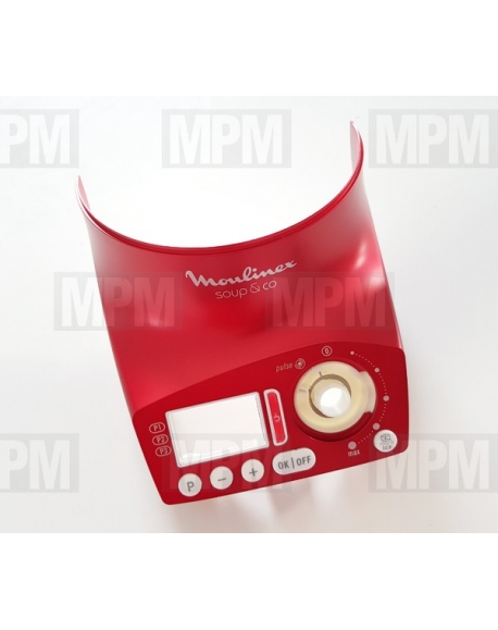 MS-0A08511 - Cadran rouge Blender Soup & Co Moulinex