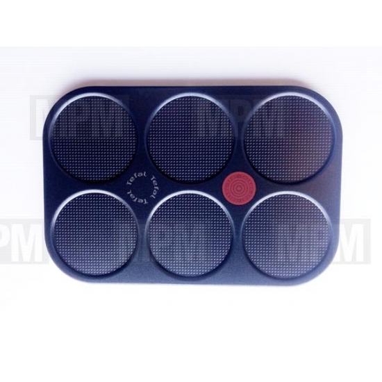 TS-01026900 - Plaque crépière noire Neo Inox serie 2 Tefal