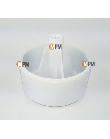 C00272728 - Bouton rond blanc lave-vaisselle Ariston