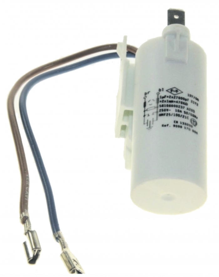 Condensateur antiparasite autoradio compatible pour BOSCH 0120489016