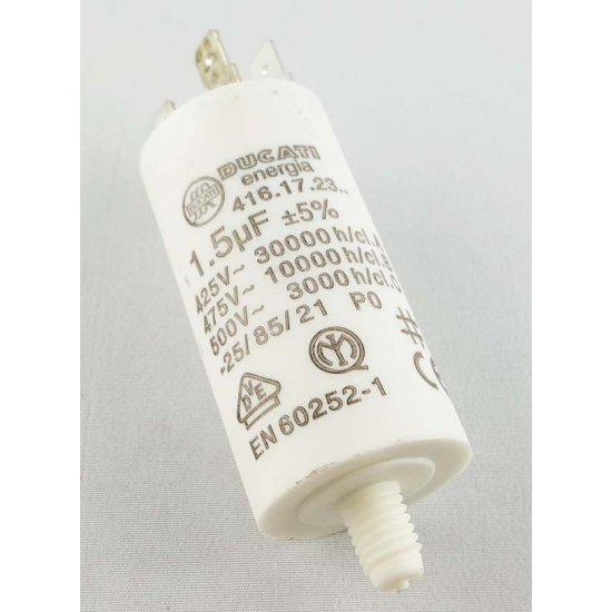 condensateur 1,5 mf 450V  lave-linge 