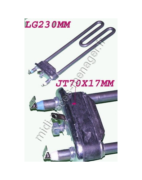 thermoplongeur lave linge 1950w candy 46000312