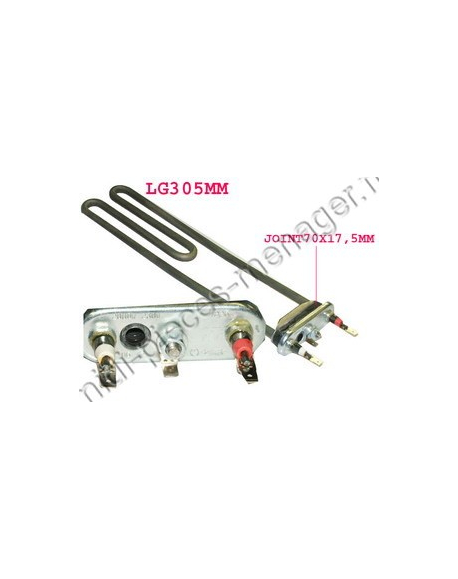 thermoplongeur lave linge 2000w bosch 269293