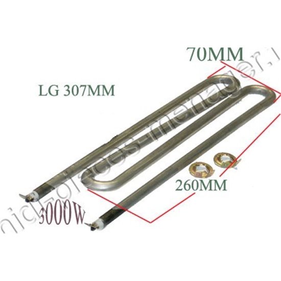 thermoplongeur 3000w lave linge adaptable miele 1511728