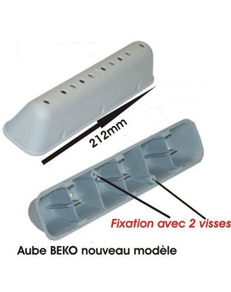 aube 212mm de tambour beko 2827760100