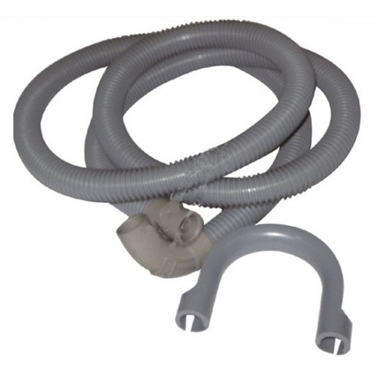 tuyau de vidange coudé 19/19mm 2m universel 00452041