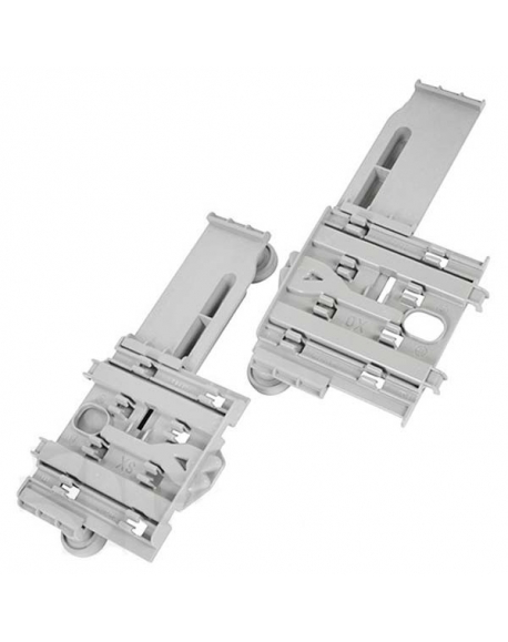 kit de réglage de hauteur pour panier superieur lave vaisselle arthur martin electrolux 50286231001