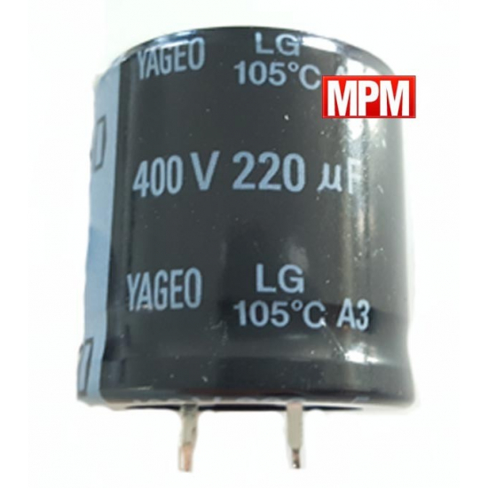 condensateur 220µf 400V