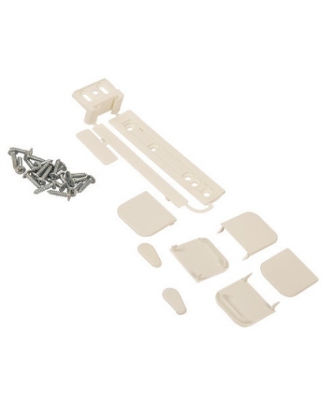 Kit de montage pour porte de réfrigérateur congélateur intégrée type coulissant arthur martin electrolux 4055136008