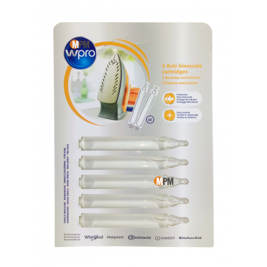 484000008409 - DOSETTES X5 ANTITARTRE FERS ET CENTRALES VAPEUR WPRO