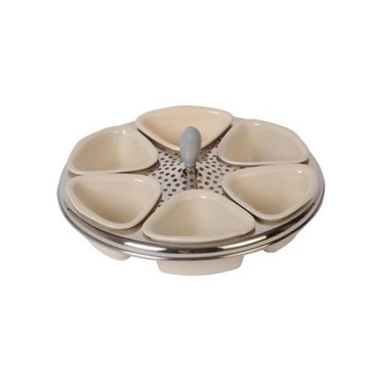 6 ramequins sur leur support clipso control seb SS-980452