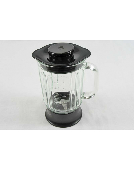 GLASS LIQUIDISER COMPLETE - BLACK - 1.2L