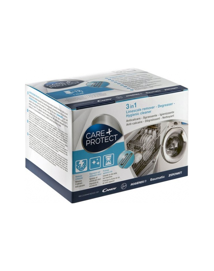 détartrant anticalcaire et nettoyant lave linge lave vaisselle care +  protect 49032472