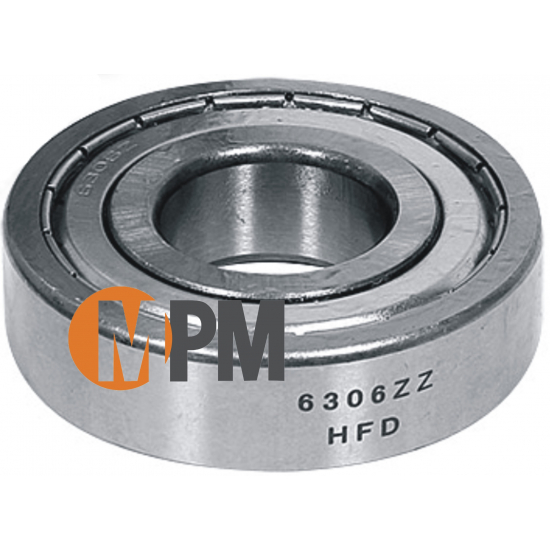 6306ZZ - Roulement a bille NS 30X72X19 lave-linge
