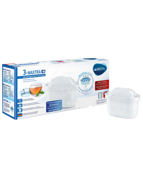 kit de 3 cartouches filtrantes maxtra + brita 1023120