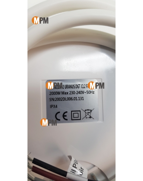 BOITIER THERMOSTAT MINIMAL URANUS POUR RADIATEUR DELONGHI