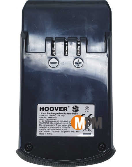 39800043 - Batteries 22V LI aspirateur Rhapsody Hoover