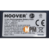 39800043 - Batteries 22V LI aspirateur Rhapsody Hoover