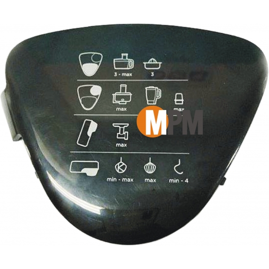 KW717204 - Cache NOIR sortie lente pour robot PROSPERO+