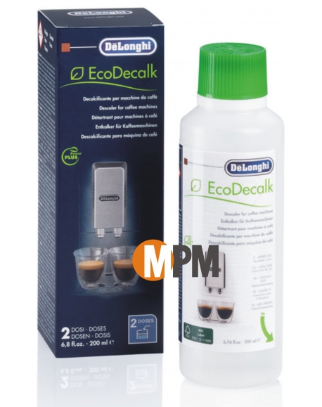 Nettoyant et détartrant pour cafetière Delonghi pour cafetière ECODECALK  2x100ML DLSC200 - Détartrant ECODECALK DLSC200