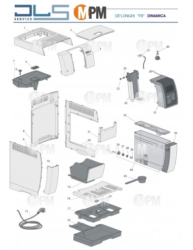 VUE ECLATEE DELONGHI FEB3515.B S11