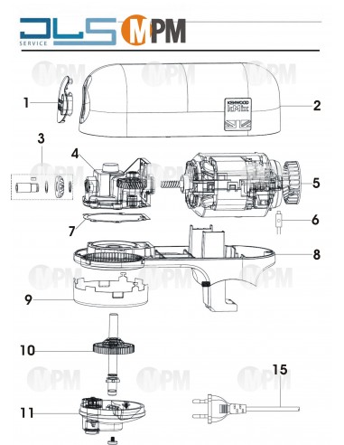 VUE ECLATEE KENWOOD KMX750AR