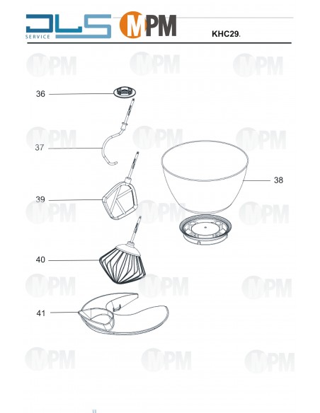 VUE ECLATEE KENWOOD KHC29.H0WH