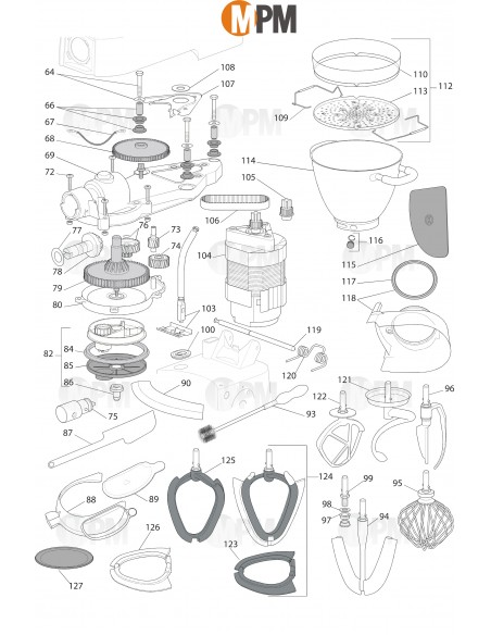 VUE ECLATEE KENWOOD KM070