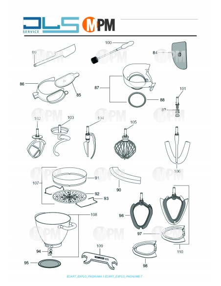 VUE ECLATEE KENWOOD KM096