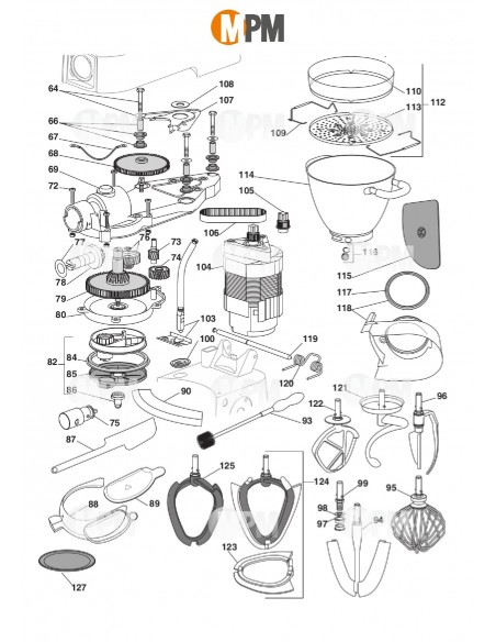 VUE ECLATEE KENWOOD KM080