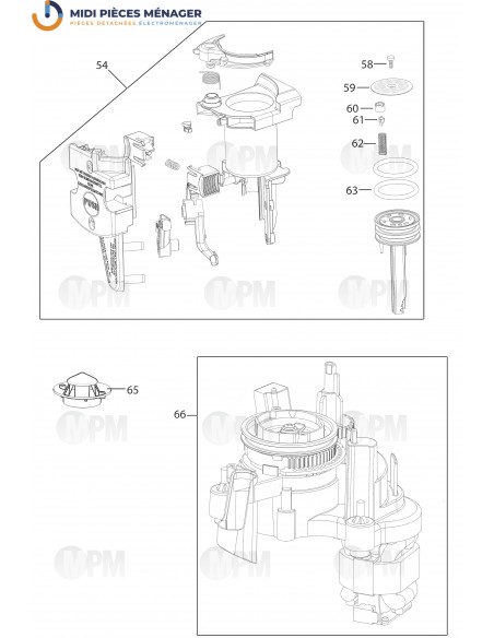 VUE ECLATEE DELONGHI ECAM22.360.B