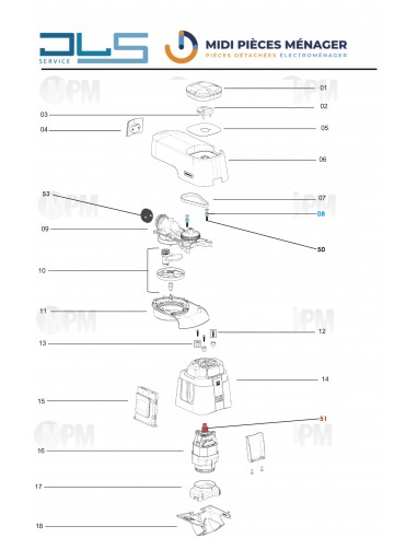 VUE ECLATEE KENWOOD KWL90.004SI