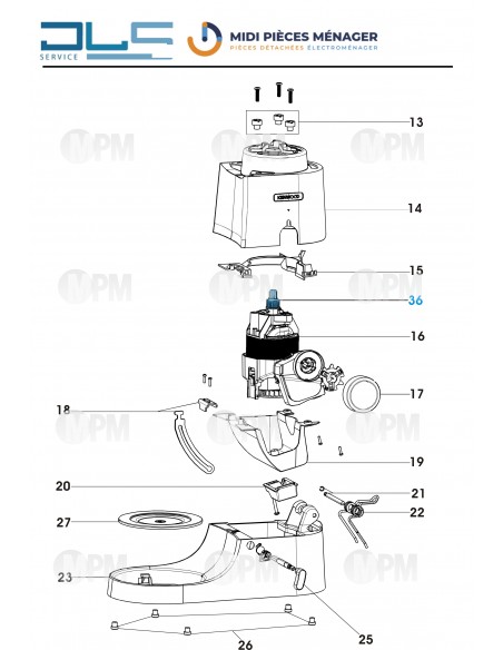 VUE ECLATEE KENWOOD KVC3100W