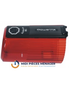 Bac à poussière rouge...