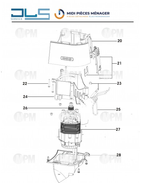 VUE ECLATEE KENWOOD KVL8470S