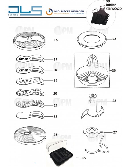 VUE ECLATEE KENWOOD FHM155SI