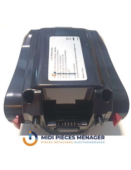 Batterie li-on 22.2V pour aspirateur MOULINEX RS-2230001524