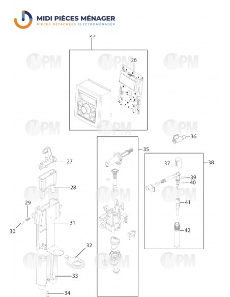 VUE ECLATEE DELONGHI ECAM23.420.SW