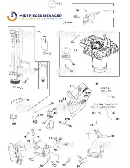 VUE ECLATEE DELONGHI ECAM23.463.B
