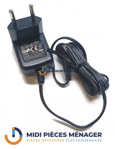 ALIMENTATION 19V NOIR POUR ASPIRATEUR ROWENTA CS-00144704 ALIMENTATION 19V NOIR POUR ASPIRATEUR ROWENTA CS-00144704