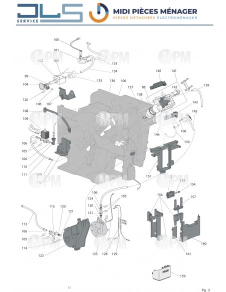 VUE ECLATEE DELONGHI FEB2961.B S11